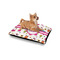 Girly Monsters Outdoor Dog Beds - Small - IN CONTEXT