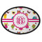 Girly Monsters Oval Patch