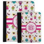 Girly Monsters Padfolio Clipboard (Personalized)