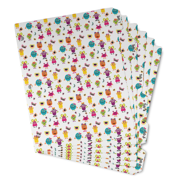 Girly Monsters Page Dividers - Set of 6 - Main/Front