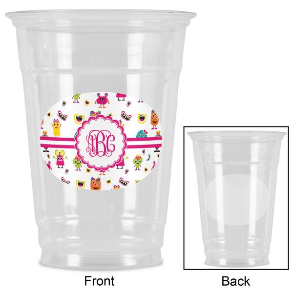 Girly Monsters Party Cups - 16oz - Approval