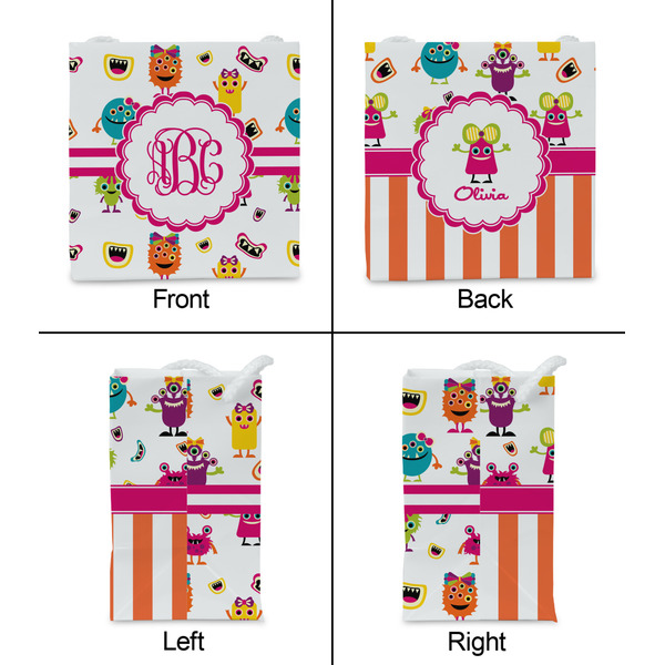 Girly Monsters Party Favor Gift Bag - Gloss - Approval
