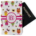 Girly Monsters Passport Holder - Fabric (Personalized)