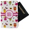 Girly Monsters Passport Holder - Fabric (Personalized)
