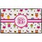 Girly Monsters Door Mat - 60"x36" (Personalized)