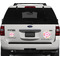 Girly Monsters Personalized Car Magnets on Ford Explorer