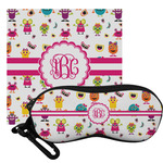 Girly Monsters Eyeglass Case & Cloth (Personalized)