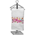 Girly Monsters Cotton Finger Tip Towel (Personalized)
