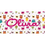 Girly Monsters Front License Plate (Personalized)
