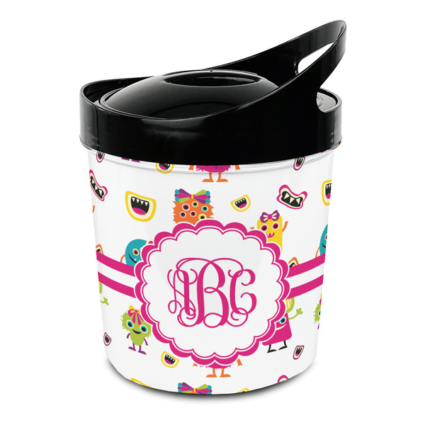Custom Girly Monsters Plastic Ice Bucket (Personalized)