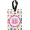 Girly Monsters Personalized Rectangular Luggage Tag
