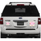 Girly Monsters Personalized Square Car Magnets on Ford Explorer