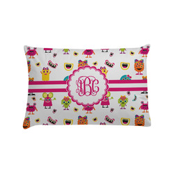 Girly Monsters Pillow Case - Standard (Personalized)