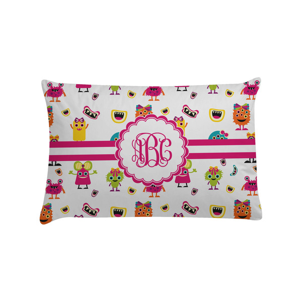 Custom Girly Monsters Pillow Case - Standard (Personalized)