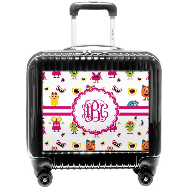 Custom Girly Monsters Pilot / Flight Suitcase (Personalized)
