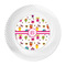 Girly Monsters Plastic Party Dinner Plates - Approval