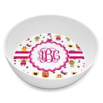 Girly Monsters Melamine Bowl - 8 oz (Personalized)