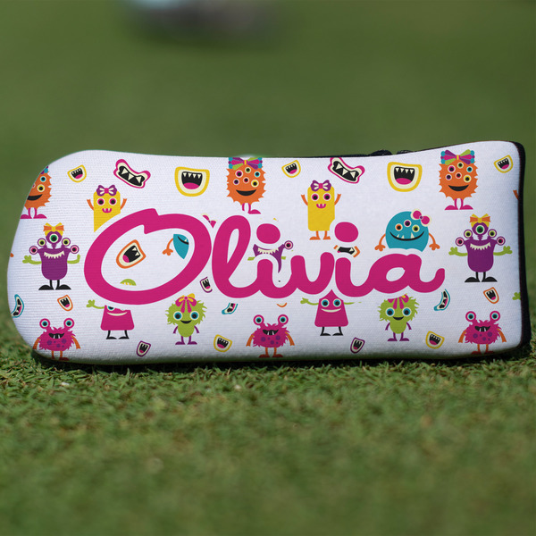 Custom Girly Monsters Blade Putter Cover (Personalized)