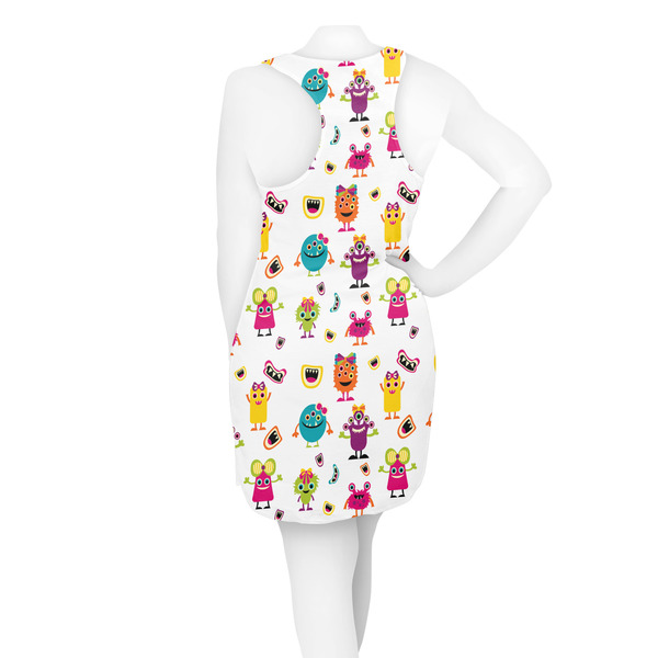 Girly Monsters Racerback Dress - On Model - Back