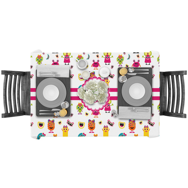 Girly Monsters Rectangular Tablecloths - LIFESTYLE