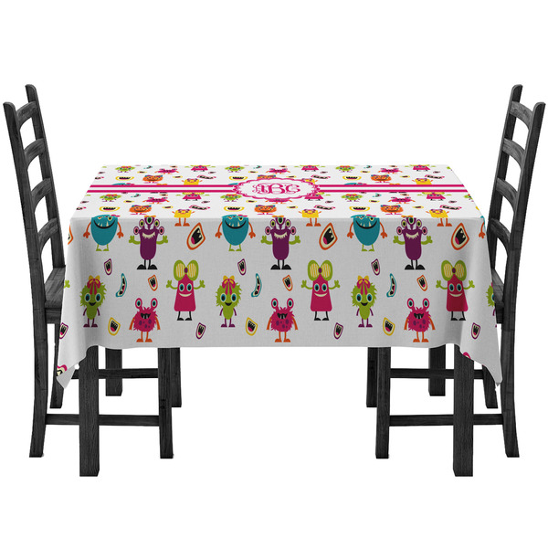 Custom Girly Monsters Tablecloth (Personalized)