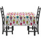 Girly Monsters Rectangular Tablecloths - Side View