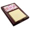 Girly Monsters Red Mahogany Sticky Note Holder - Angle