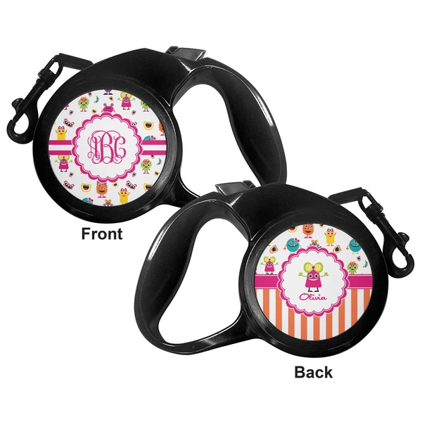 Girly Monsters Retractable Dog Leash - Small - Apvl