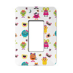 Girly Monsters Rocker Style Light Switch Cover