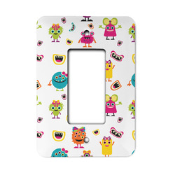 Girly Monsters Rocker Style Light Switch Cover (Personalized)