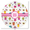 Girly Monsters Round Area Rug - Size