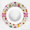 Girly Monsters Round Linen Placemats - LIFESTYLE (single)