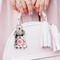 Girly Monsters Sanitizer Holder Keychain - Small (LIFESTYLE)