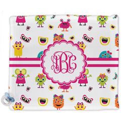 Girly Monsters Security Blankets - Double Sided (Personalized)