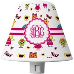 Girly Monsters Shade Night Light (Personalized)