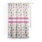 Girly Monsters Sheer Curtain With Window and Rod
