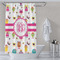 Girly Monsters Shower Curtain Lifestyle