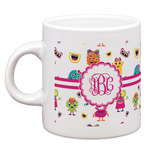 Girly Monsters Espresso Cup (Personalized)