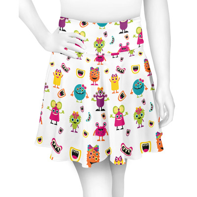 Girly Monsters Skater Skirt (Personalized)