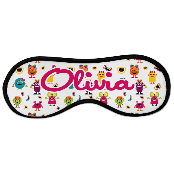 Girly Monsters Sleeping Eye Mask - Front Large