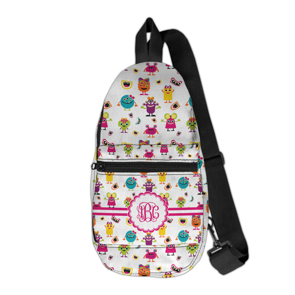 Custom Girly Monsters Sling Bag (Personalized)