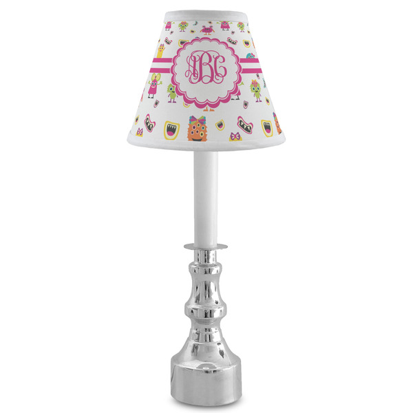 Girly Monsters Small Chandelier Lamp - LIFESTYLE (on candle stick)