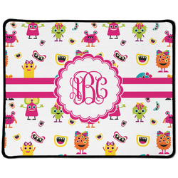 Girly Monsters Large Gaming Mouse Pad - 12.5" x 10" (Personalized)