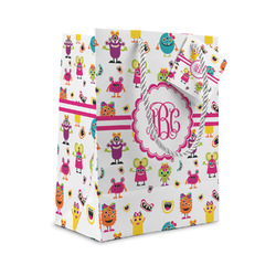 Girly Monsters Small Gift Bag (Personalized)