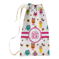Girly Monsters Laundry Bags - Small (Personalized)