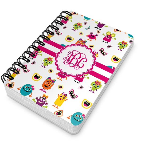 Girly Monsters Spiral Journal 5 x 7 - Main