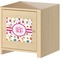 Girly Monsters Square Wall Decal on Wooden Cabinet