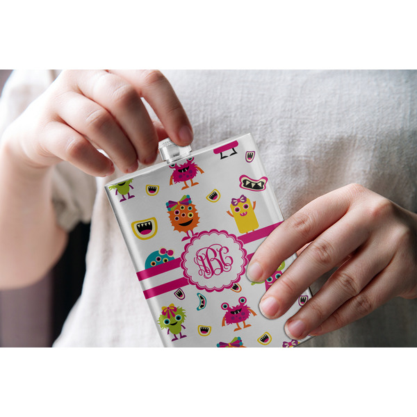 Girly Monsters Stainless Steel Flask - LIFESTYLE 1