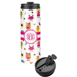 Girly Monsters Stainless Steel Skinny Tumbler (Personalized)