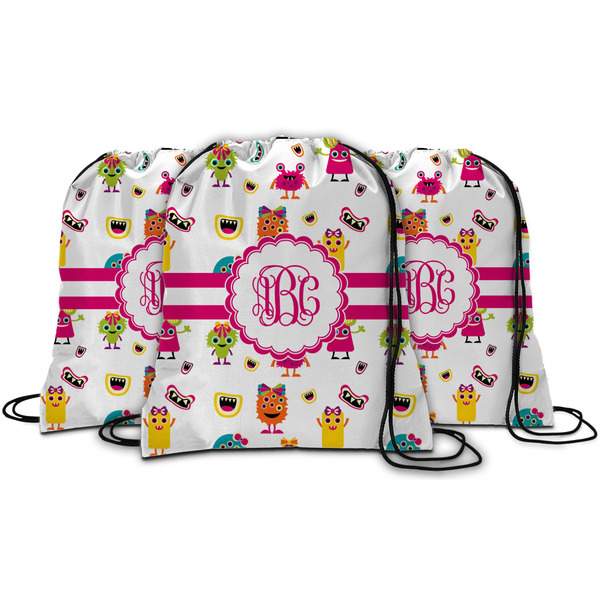 Girly Monsters String Backpack - MAIN